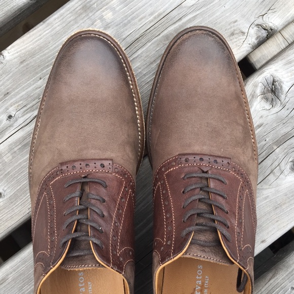 NEW John Varvatos Leather Brogues - Picture 3 of 10